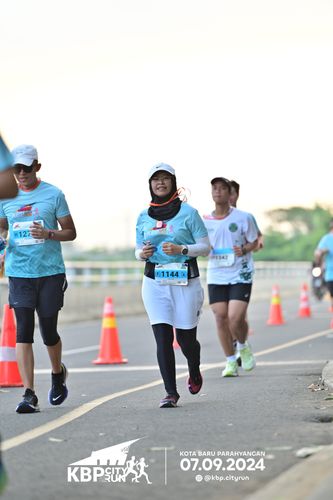 Race photo from KBP City Run 2024