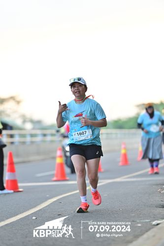 Race photo from KBP City Run 2024