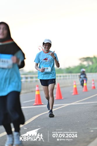 Race photo from KBP City Run 2024