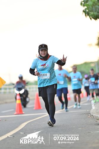Race photo from KBP City Run 2024