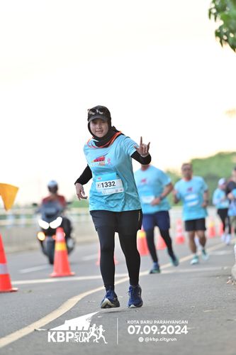 Race photo from KBP City Run 2024