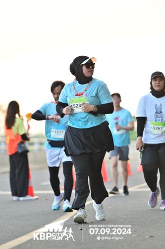 Race photo from KBP City Run 2024