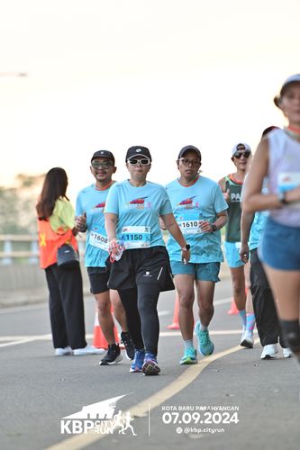 Race photo from KBP City Run 2024
