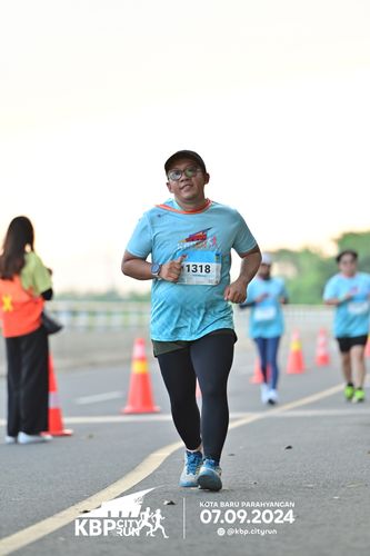 Race photo from KBP City Run 2024