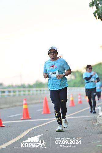 Race photo from KBP City Run 2024