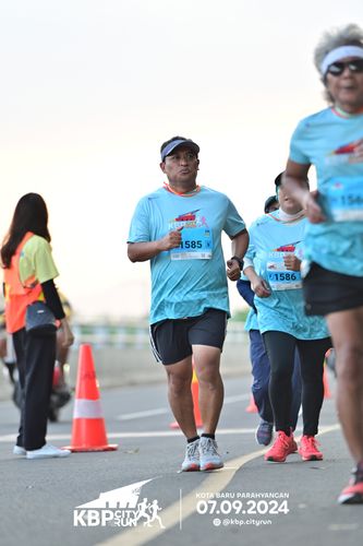 Race photo from KBP City Run 2024