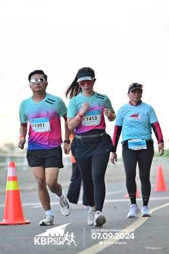 Race photo from KBP City Run 2024