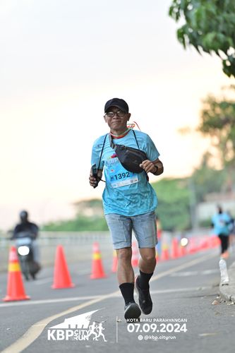 Race photo from KBP City Run 2024
