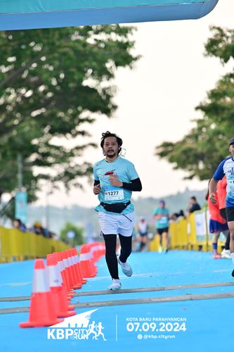 Race photo from KBP City Run 2024