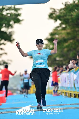 Race photo from KBP City Run 2024