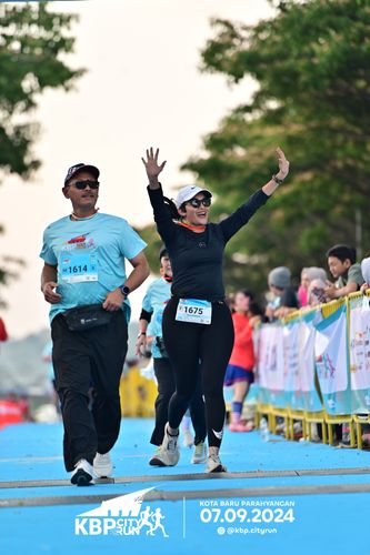 Race photo from KBP City Run 2024
