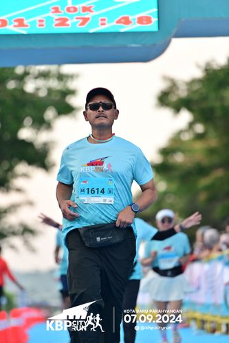 Race photo from KBP City Run 2024