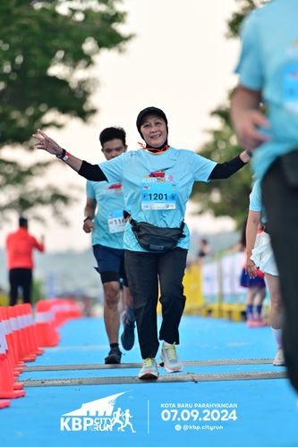 Race photo from KBP City Run 2024
