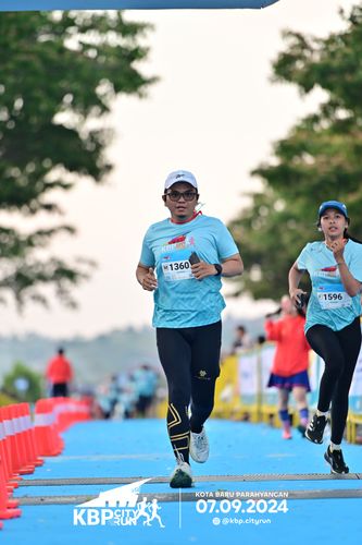 Race photo from KBP City Run 2024