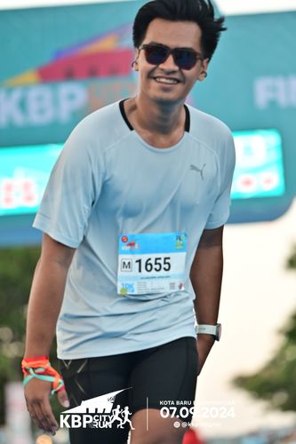 Race photo from KBP City Run 2024