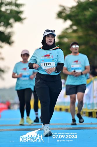 Race photo from KBP City Run 2024