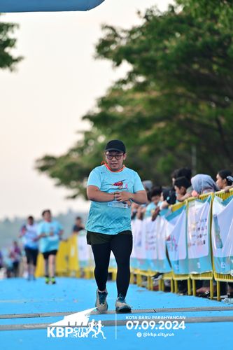 Race photo from KBP City Run 2024