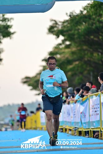 Race photo from KBP City Run 2024
