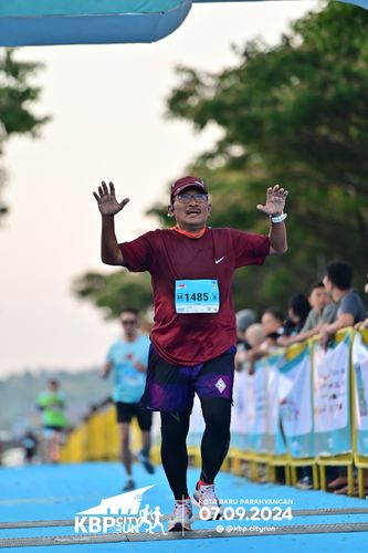 Race photo from KBP City Run 2024