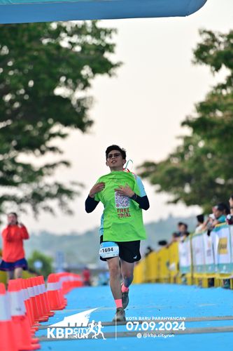 Race photo from KBP City Run 2024