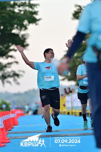 Race photo from KBP City Run 2024