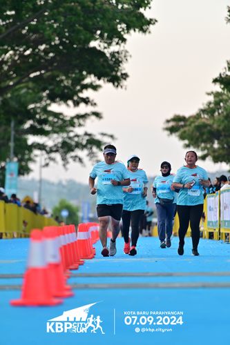 Race photo from KBP City Run 2024