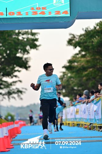 Race photo from KBP City Run 2024