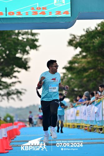 Race photo from KBP City Run 2024