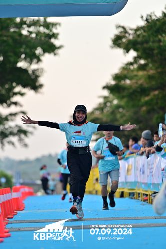 Race photo from KBP City Run 2024