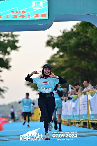 Race photo from KBP City Run 2024