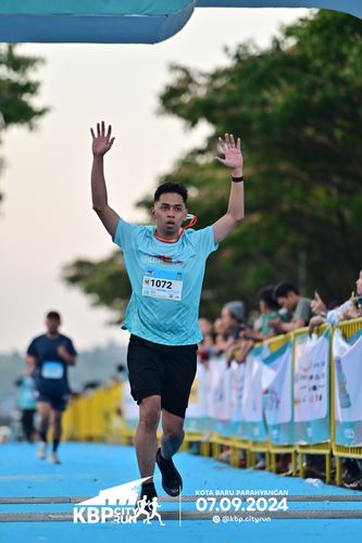 Race photo from KBP City Run 2024