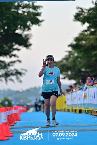 Race photo from KBP City Run 2024