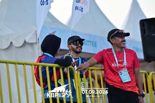 Race photo from KBP City Run 2024