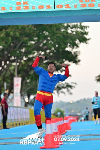 Race photo from KBP City Run 2024