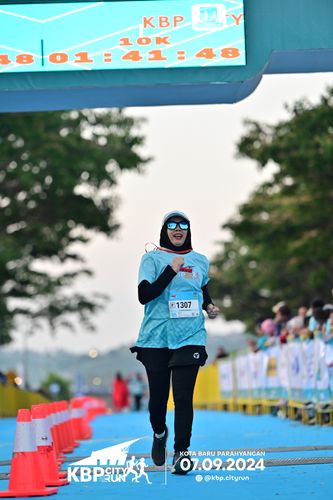 Race photo from KBP City Run 2024