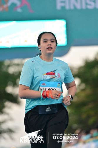 Race photo from KBP City Run 2024
