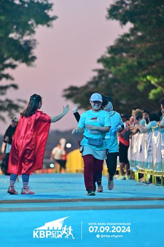 Race photo from KBP City Run 2024