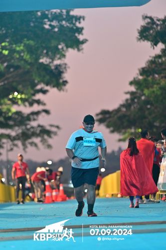 Race photo from KBP City Run 2024