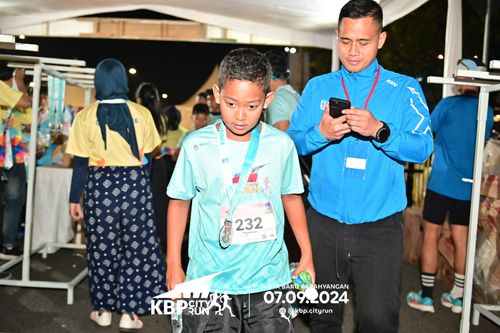 Race photo from KBP City Run 2024