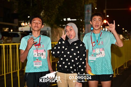 Race photo from KBP City Run 2024