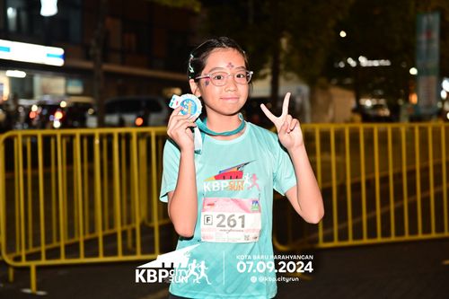 Race photo from KBP City Run 2024
