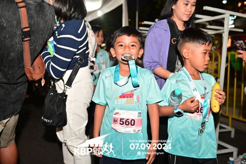Race photo from KBP City Run 2024