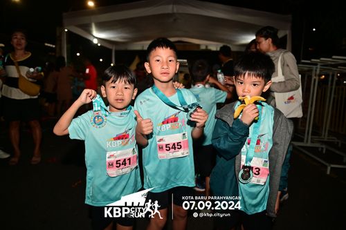 Race photo from KBP City Run 2024