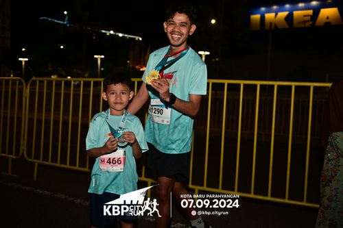 Race photo from KBP City Run 2024