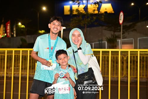Race photo from KBP City Run 2024