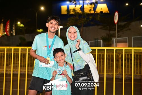 Race photo from KBP City Run 2024