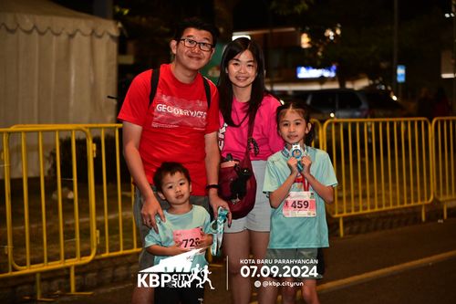 Race photo from KBP City Run 2024
