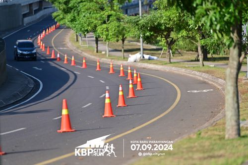 Race photo from KBP City Run 2024