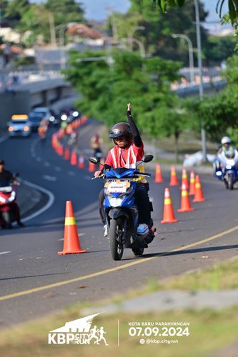 Race photo from KBP City Run 2024