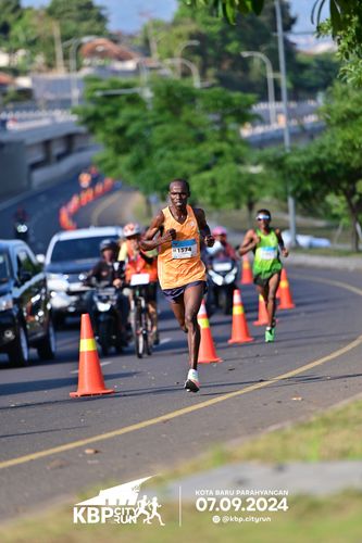 Race photo from KBP City Run 2024